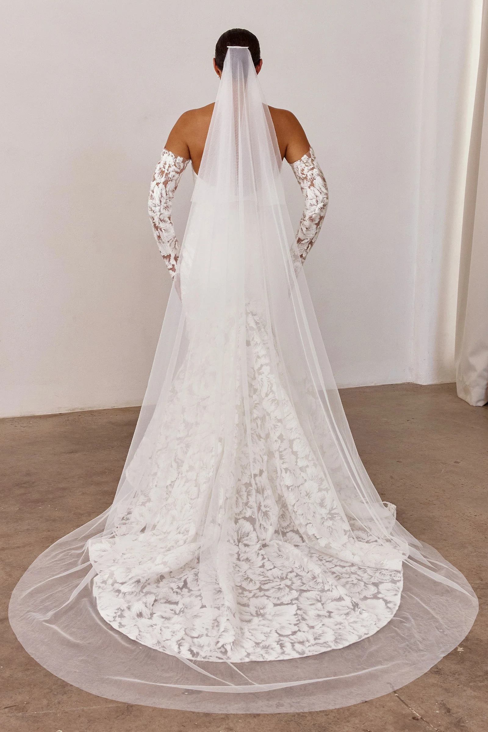 Lunaria Drop Veil - Image 3